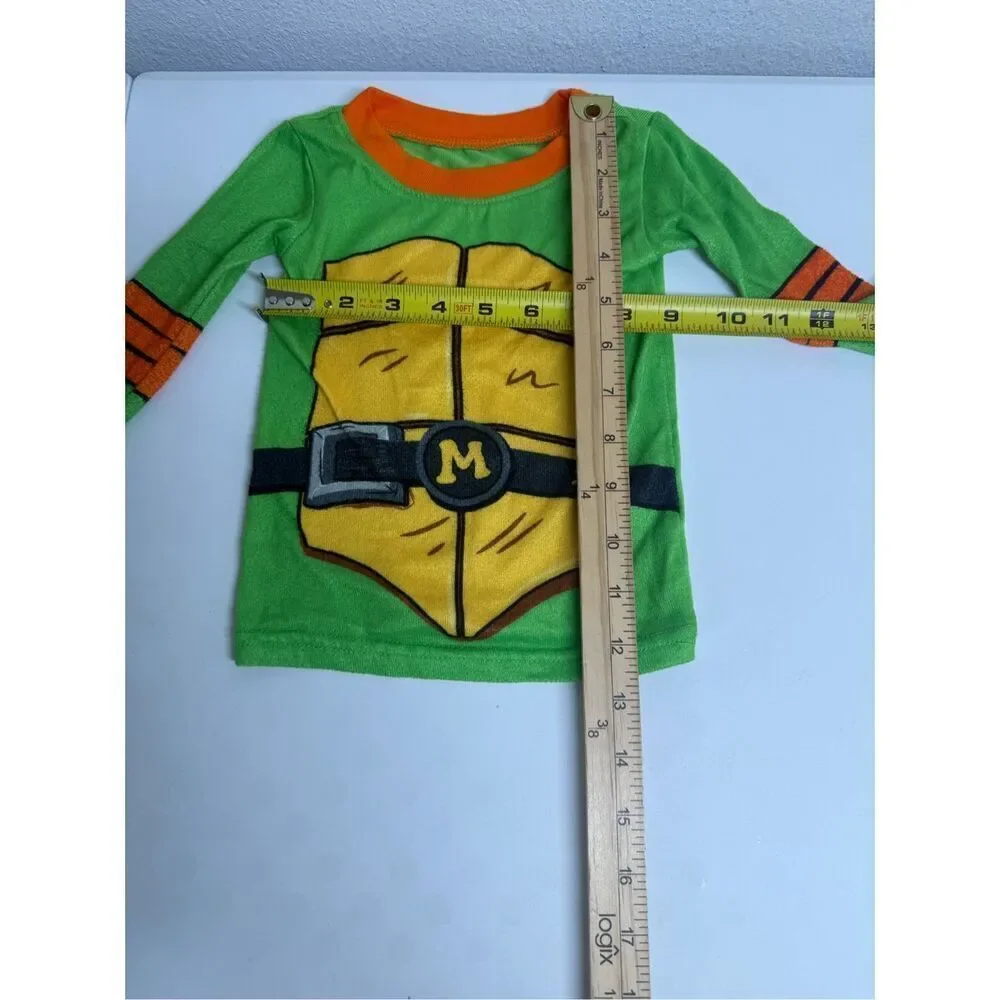 Teenage Mutant Ninja Turtles Halloween Michelangelo Pajama Set Size 18M